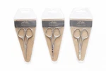 Lepinko Beauty Scissors Rounded Tip Stainless Steel Grooming Lot Of 3 New. Price: $14.99.
