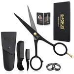 5" Premium Beard Mustache Scissors, Black High Carbon Stainless Steel S... New. Price: $9.65.