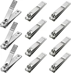 20 Pcs Stainless Steel Clippers & Toenail Straight Edge, Silver New. Price: $14.52.