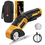Cordless Electric Scissors Rotary Cutter With Blades & Storage Bag 4V 200... New. Price: $44.80.