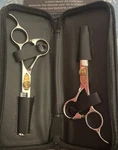 Shearguru Professional Barber Kit /salon Haircut Scissors Cutting Set 6.5"-... New. Price: $15.00.