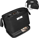 Pocmimut Womens Black Portable Drawstring Travel Makeup Bag Cosmetic New. Price: $10.66.
