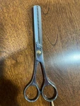 Jade 5.5" Professional Thinnning Shears Hair Texturizing Scissors Germany Cx 27 Used. Price: $29.99.
