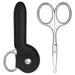 Eyebrow Scissors, 3.75 Round Tip For Safe Nose Hair, Mustache & Bikini Trimm... New. Price: $14.45.
