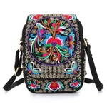 Goodhan Vintage Crossbody Bag Flower Embroidered Cellphone Purse Small Handba... New. Price: $27.65.