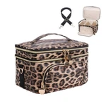 Fitini Double Layer Travel Leopard Makeup Bag,extra Large Women Cosmetic Orga... New. Price: $40.82.