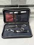 Olivia Garden Swivel Cut Shears 5.75" The Edge Razor Set With Case - Right Hande New. Price: $79.99.