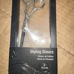 Salon Care Carved Styling Shears (292136) New. Price: $25.00.