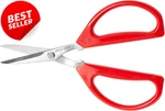 Original Unlimited Kitchen Scissors All-purpose Shears Comfortable Red Us New. Price: $32.79.
