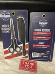 Barbasol Barber Scissors & Comb Set Lot Of 2, New. Price: $13.29.