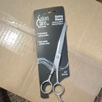 Salon Care 6.5" Stainless Steel Styling Shears Lightweight Unisex New. Price: $27.00.