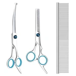 Maxshop Dog Grooming Scissors With Safety Round Tips, Heavy Duty Titanium Pet... New. Price: $17.75.