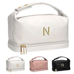 Engagement Gifts, Initial Large Makeup Bag, Personalized Double Layer Cosmeti... New. Price: $37.96.