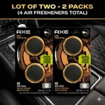 Axe Dark Temptation Car Air Freshener Vent Clips 2-PACK Lot Of (4 Total) New. Price: $24.99.