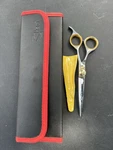 Sharf Gold Touch Grooming Pet Shear, 6.5 Inch Curved Scissors, She... Used. Price: $40.00.