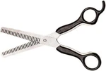 Roma Double Edged Thinning Scissors, Black Closeout New. Price: $9.00.