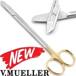 V. Mueller VM61-2031 Straight Vital Wire Cutting Scissors Carb-edge 6.25" Used. Price: $44.99.