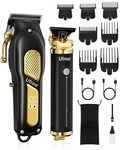 Ufree Hair Clippers For Men, And Trimmers Set, Cordless Black Gold New. Price: $55.90.
