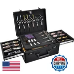 Yueieoun Clippers Sliding Tray Profesional Barbers Briefcase Tool New. Price: $104.71.