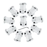 Newwish GT2 Pulley 20 Teeth 5MM Bore 10MM Width Tooth Timing Wheel .... Price: $20.55.