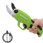 Workpro Rechargeable Electric Pruning Shear Cordless Tree Pruner Cutter Scissors New. Price: $35.99.