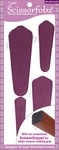 Scissorfobz Designer Scissors Sheath Cover 4PC Pack Purple Color New. Price: $15.99.