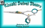 Kissaki Pro 5.5" Gokatana Double Swivel Hair Cutting Salon Shears Scissors New. Price: $159.99.
