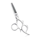 Moontay 5.5" Hair Cutting Shears With Large Finger Holes, Professional Barber... New. Price: $42.27.