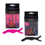 Framar Grips Alligator Hair Clips 4 Pack Black Pink Sectioning Salon New. Price: $5.99.