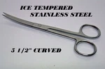 Beard Mustache Ice Tempered Curved 5.5" Shears*new. Price: $21.99.