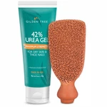 Callus Remover Gel + Foot Scrubber Kit - Pedicure Tools For Dry Cracked Heels New. Price: $44.99.