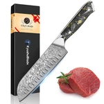 7INCH Damascus Handmade Santoku Knife VG10 Steel Ergonomic Handle New. Price: $43.98.