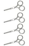 Speert SC2041E Manicure Round Tip Scissors Pack Stainless Steel Pedicure Skin New. Price: $21.12.