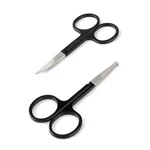 Facial Hair Small Grooming Scissors For Women - Eyebrow, Nose 2PCS, Black New. Price: $11.94.