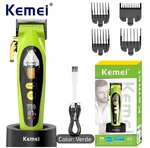 Kemei Km 2035 Magnetic Levitation Hair Clipper Green Usb Rechargeable. New. Price: $65.99.