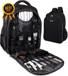 Barber Supplies Bag Organizer Clipper Case Backpack Hairstylist Portable Storage New. Price: $52.63.