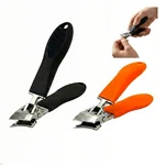 Wide Jaw Opening Anti-splash Slanted Nail Clippers Long Handle Splashproof ... New. Price: $15.89.