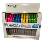 Westcott Kids Scissors With Antimicrobial Protection 5" Blunt 12/PACK 14871 New. Price: $26.99.