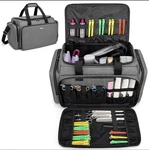 Bafaso Large Capacity Hairdresser Bag With Adjustable Dividers Travel Barber Used. Price: $29.95.