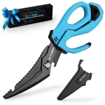 Flissa 10" Fishing Scissor Stainless Steel Detachable Kitchen Shear New. Price: $25.99.