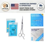 Equinox 6.5'' Professional Hair Cutting Scissors - Ice Tempered, Silver Finish New. Price: $10.19.
