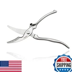 Tonma Poultry Shears Heavy Duty 10" Japanese Kitchen Scissors SK4 Steel New. Price: $95.33.