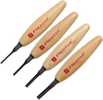 Flexcut Knife New Shallow U-gouge Micro Tool Set MT400. Price: $79.90.