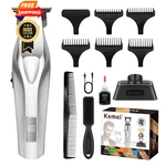 Kemei KM-3023-702 Professional Hair Clipper For Men, Zero Gapped Silver New. Price: $82.99.