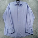 Eton Dress Shirt Men's 16 1/2 42 Light Blue Button Up Business Professional Pre-owned. Price: $40.57.
