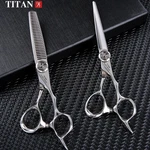 Titan Professional Hairdresser Scissors Barber Cutting Thinning New. Price: $137.56.
