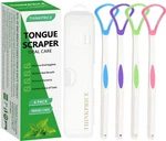 Tongue Cleaner 100% Bpa Free Scrapers With Travel Handy Case For New. Price: $13.99.