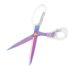 Acrylic Rainbow Scissors, 9 Ultra-sharp Titanium Coated Blades And New. Price: $20.69.