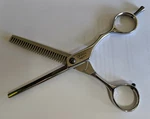 Mehaz Onyx 427T, Thinning Shear, Offset With Tang, New. Price: $75.00.