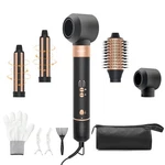 Usbelff Hair Styler Dryer Brush 110,000 Rpm HB-801 Black/gold Open. Price: $71.67.